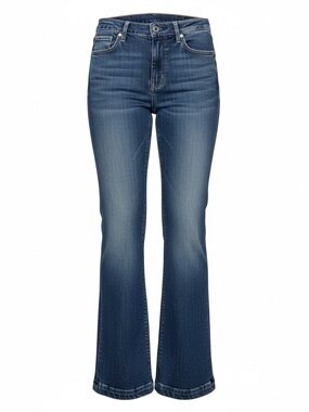 7 For All Mankind Women’s Bootcut/Flare Jeans – Size 28 – Dark Wash – Made in US